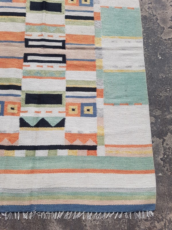 Vintage Traditional Handmade Beautiful Moroccan Floor Rug Carpet 156x115 cm gallery