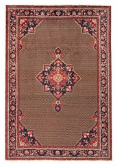 Koliai 285×200 cm Hand Knotted Oriental Rug Carpet Brown Nomadic