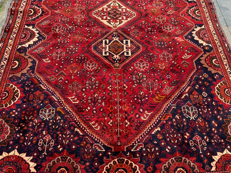 7'2'' x 10'4'' Vintage Carpet Natural Village Rug Handmade Rug.SKU:P1489 gallery