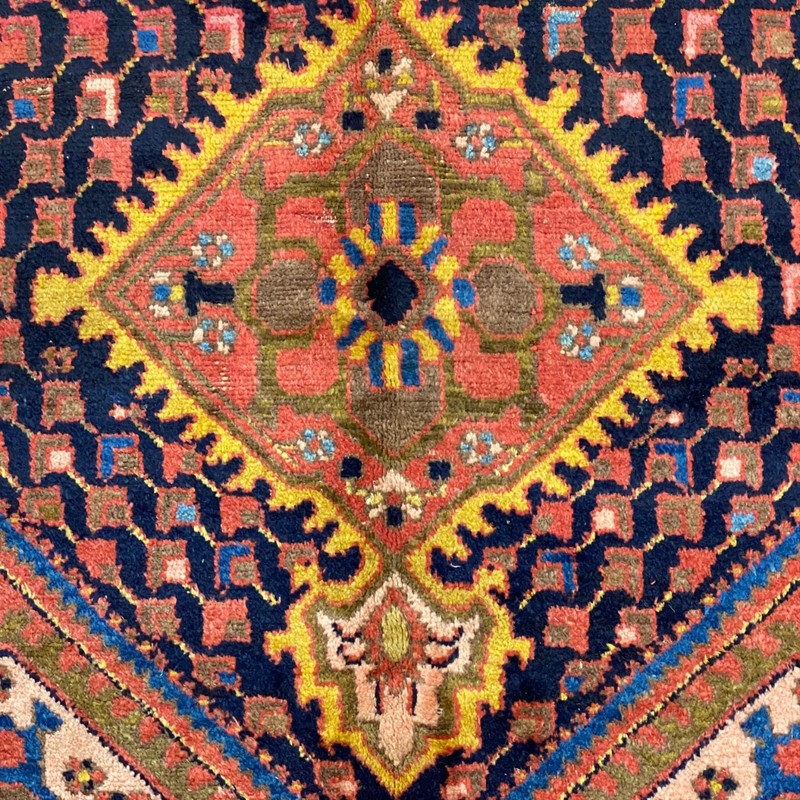Malayyer small carpet ca. 19th C. ; 4 ft x 7 ft gallery