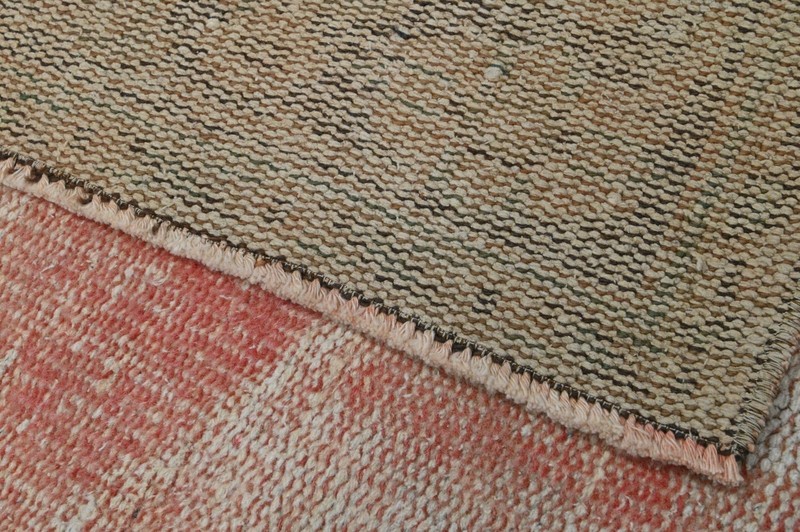 Oushak 6x9,Turkish Rug,vintage,anatolian,PINK,kilim,Bohemian,handmade,wool gallery