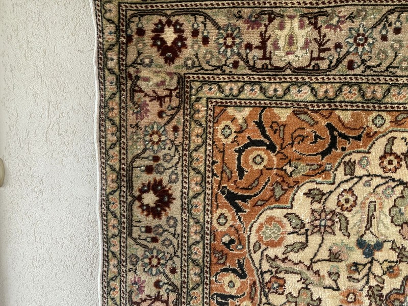 Handmade Turkish Vintage Area Rug, 1970s Antique Wool Tribal Farmhouse Carpet gallery