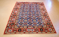 NATURAL WOOL Old Oriental Rugs,Hand Woven,knotted size Approximately 5′ X 7’4″