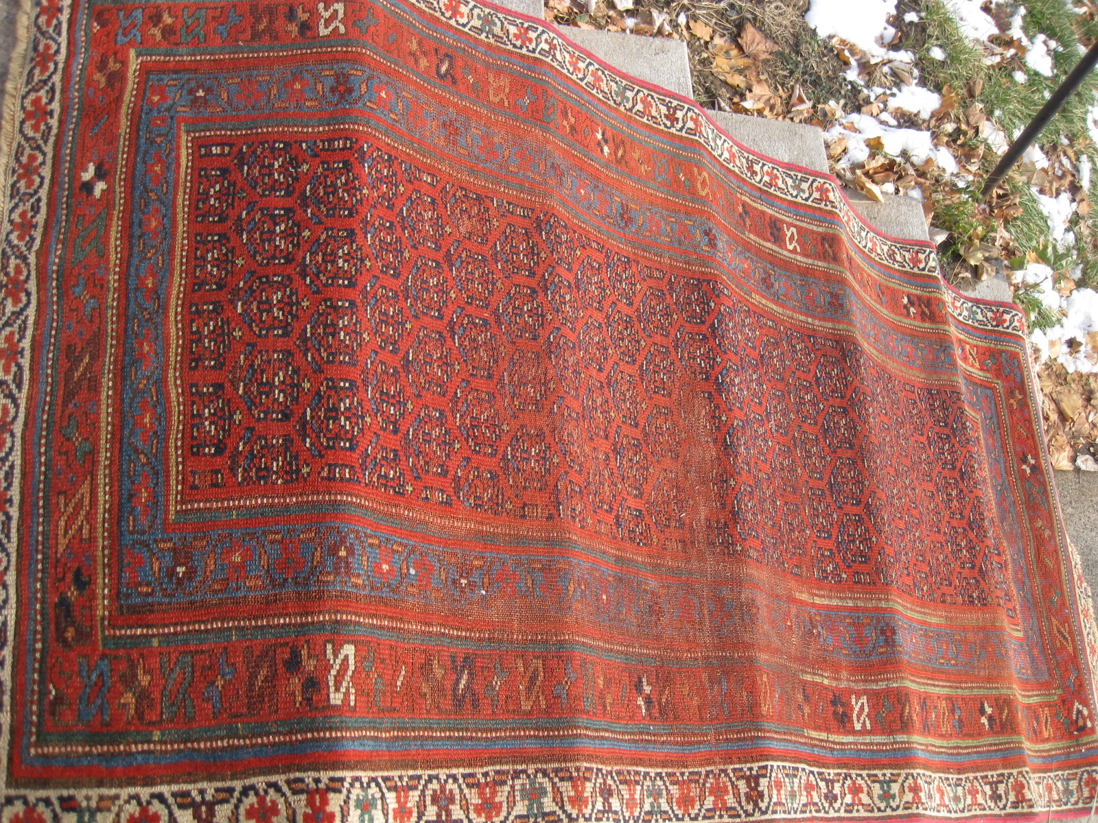 vintage EASTERN ANATOLIAN KILIM RUG HANDMADE HANDWOVEN SZ 93"X49" 236CMX123CM gallery