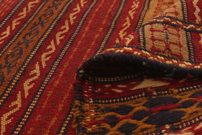 Vintage Hand Woven Area Rug 3'4" x 5'3" Traditional Wool Oriental Carpet gallery
