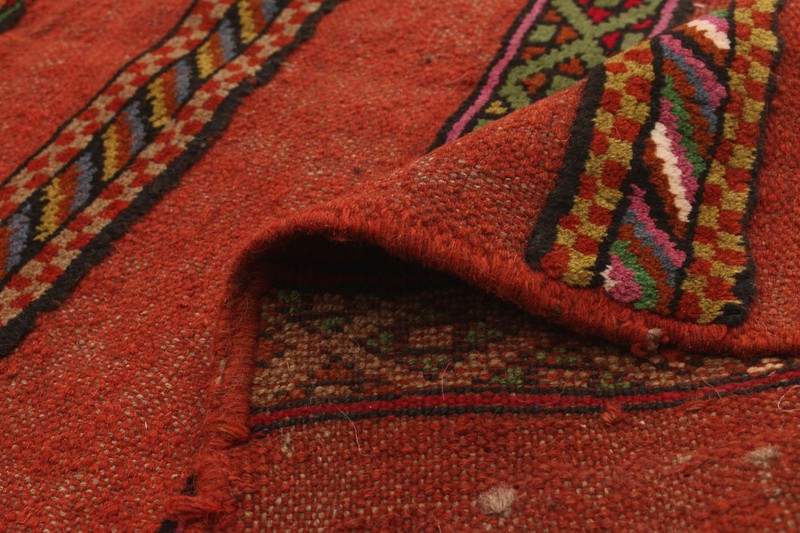 Vintage Hand Woven Area Rug 3'5" x 5'0" Traditional Wool Oriental Carpet gallery