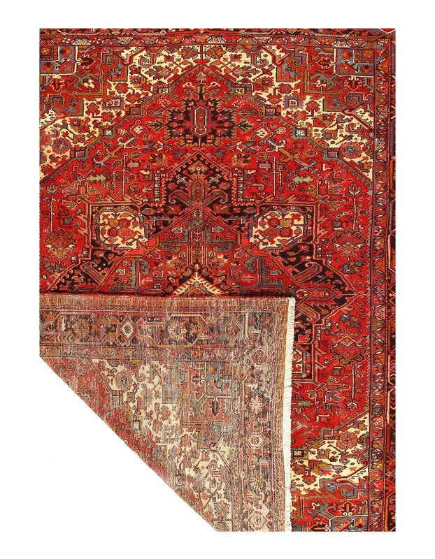 Antique heriz 9'7'' X 12'7'' gallery