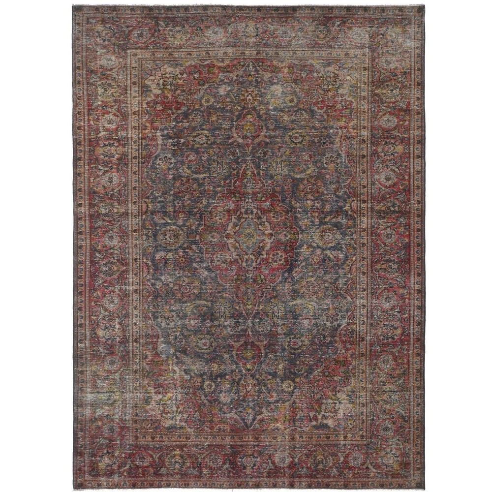 6'8" x 10'0" Cressida East Vintage Hand-Knotted Wool Area Rug