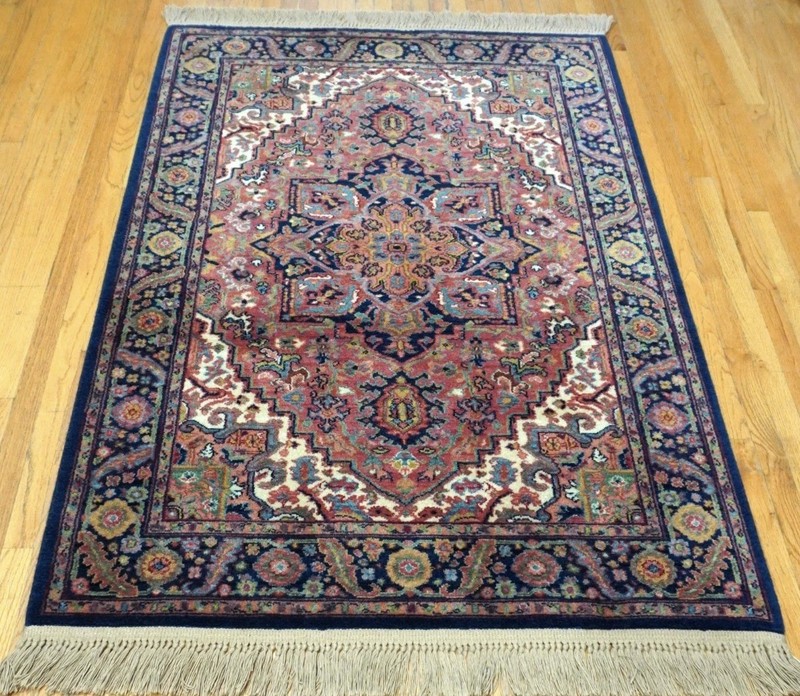Original Karastan Herizz 700-726 Wool Rug 4'3" x 6' Excellent gallery