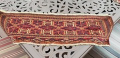 ANTIQUE 1900 TURKOMAN VERY FINE TORBA GREAT COLORS