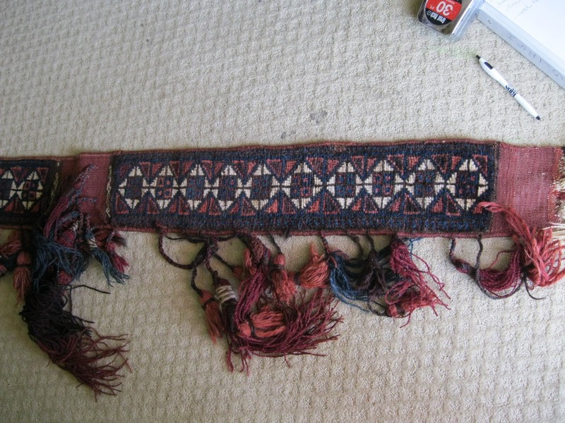 ANTIQUE PRE 1890-1900 BLUCH YOU MUST SEE +++++++++++ TRIBAL ALL WOOL gallery