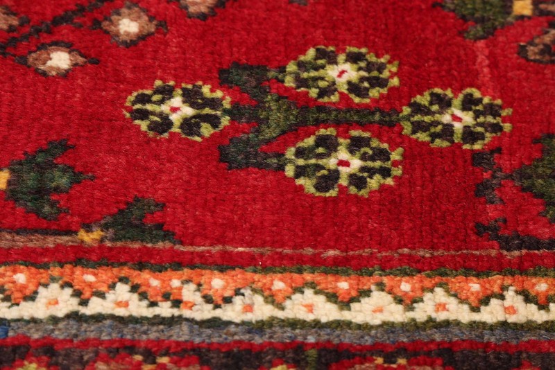 Vintage Traditional Hand-Knotted Area Rug 4'6" x 6'11" Oriental Wool Carpet gallery