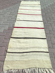 Turkish Kilim Runner, Handmade Rugs Corridor Carpet, Stairs Aisle Long 32″X105″