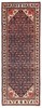 Vintage Hand-knotted Runner Rug 3'8" x 9'10" Traditional Oriental Wool Carpet gallery