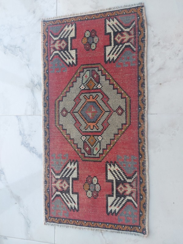 vintage floor decor rug, Bohemion Retro Carpet Rug 1'64x3'24 Feet Rug Faded Rug gallery