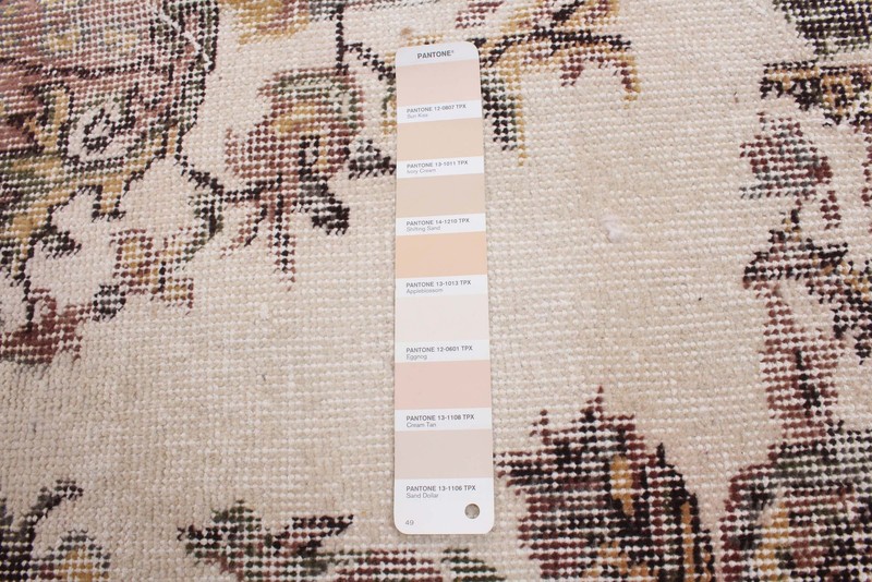 Vintage 3'10" x 6'8" Traditional Hand Knotted Vegetable Dye Wool Area Rug gallery
