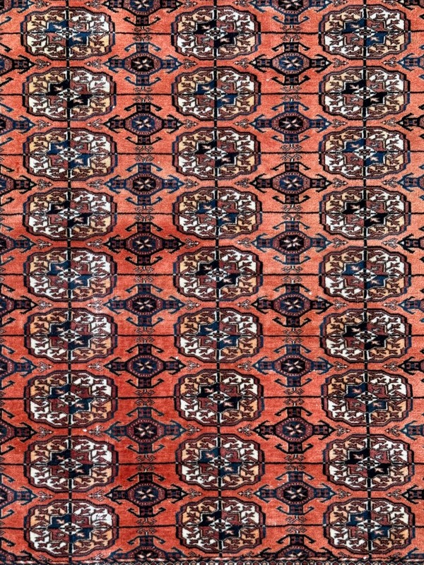 Afghan Turkoman Rug 204x161 cm, Large 2523 gallery