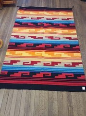Handwoven Southwest Design Acrylic Rug; 32″ X 64″