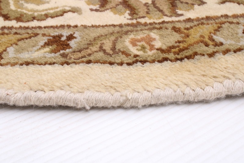 Vintage Traditional Hand-Knotted Area Rug 8'0" x 8'0" Oriental Wool Carpet gallery