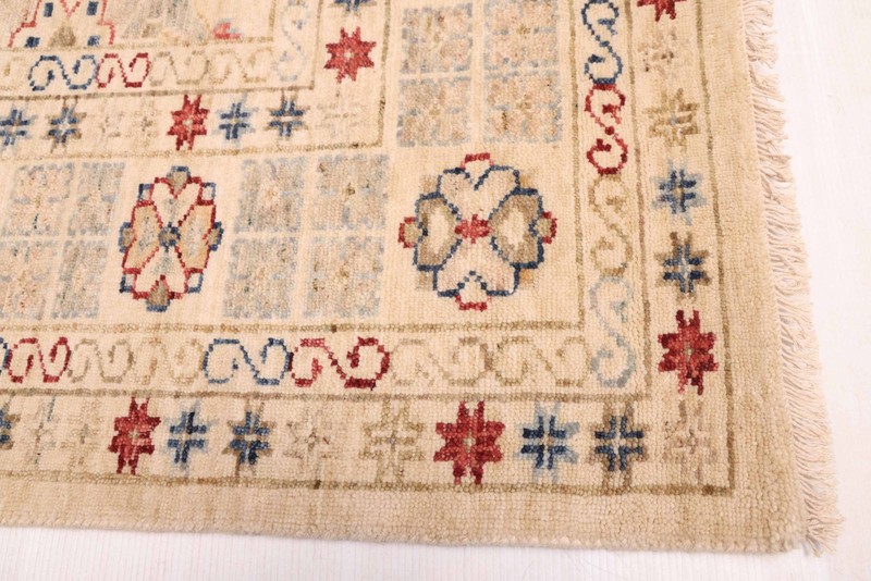 Vintage Traditional Hand-Knotted Area Rug 8'1" x 9'11" Oriental Wool Carpet gallery