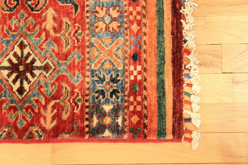 Hand-knotted Rug (Carpet) 5'1X6'7, Khorjin mint condition gallery