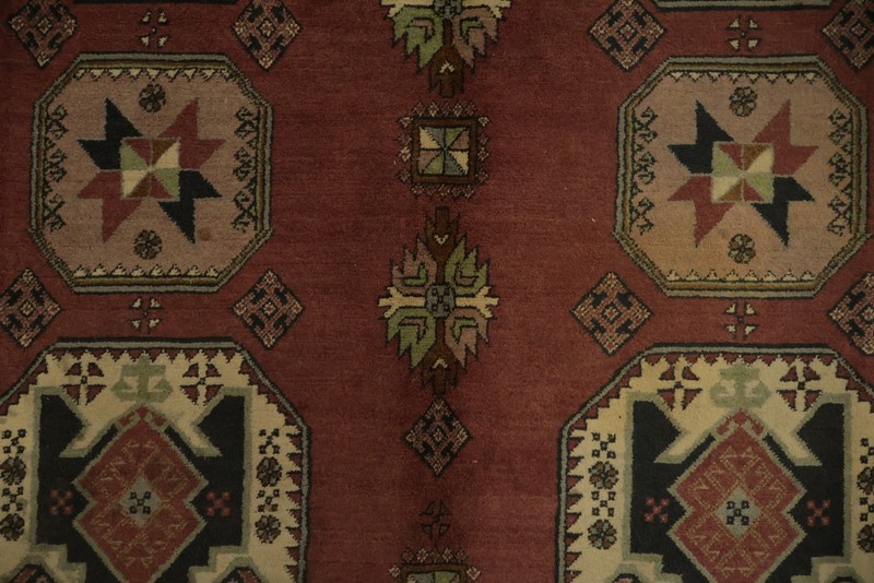 Elegant Living Room Area Rug 7x10 Geometric for Classy Interiors Handmade Carpet gallery