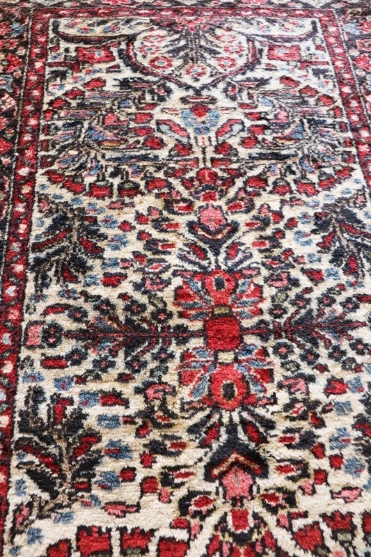 Antique Lilihan / Sarouk Runner 2'8" x 98"',c-1940 #17311 gallery