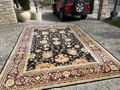 Auth: 80’s Vintage Agra Spectacular 19th C Recreation 11×13 Wool Beauty NR