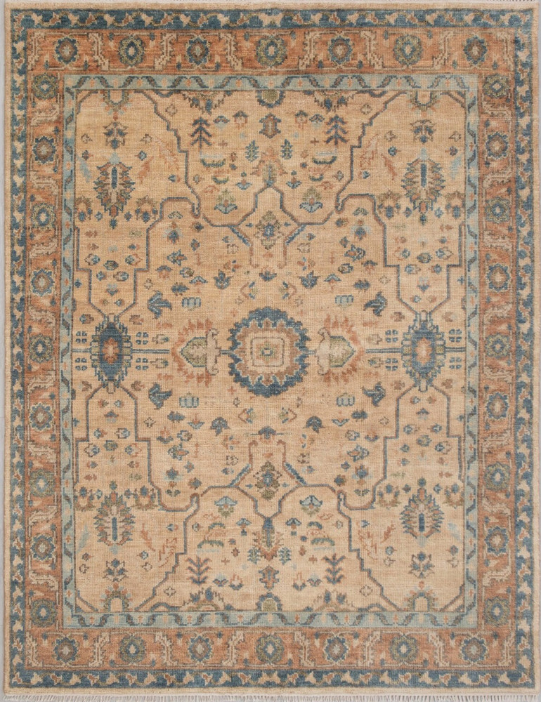 Hand Knotted Oushak Rug 4x6 5x7 6x9 7x10 8x11 9x12 10x14 12x15 Woolen Area Rugs