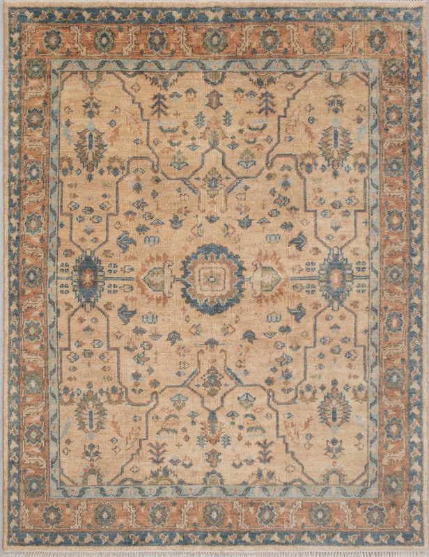 Hand Knotted Oushak Rug 4x6 5x7 6x9 7x10 8x11 9x12 10x14 12x15 Woolen Area Rugs gallery