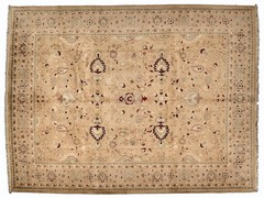 31009 Fine Hand Knotted 100% Wool Oushack Rug Size 10×14