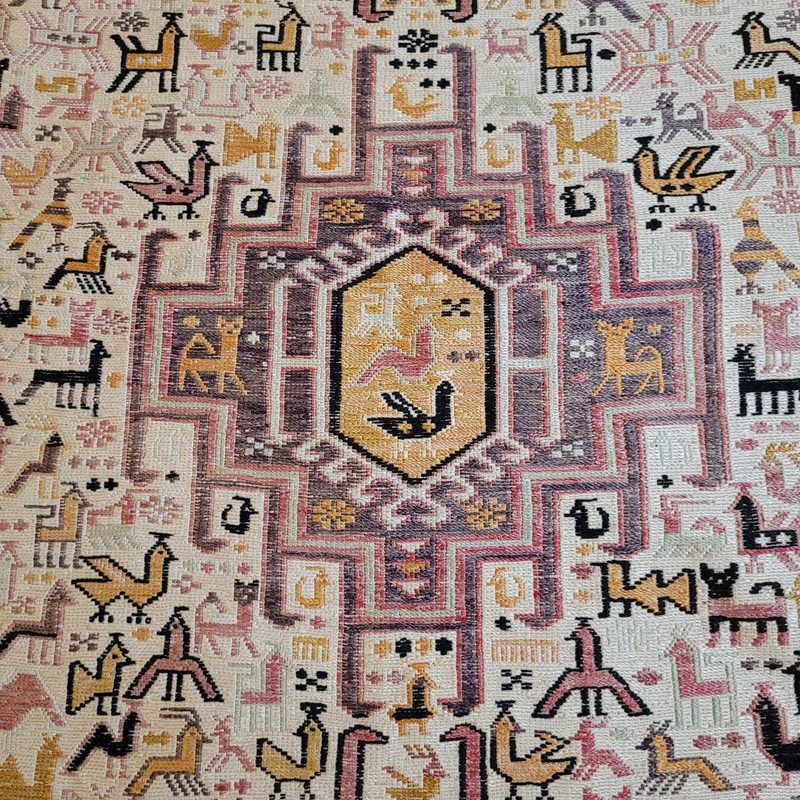 Vintage Handwoven Soumak Rug gallery