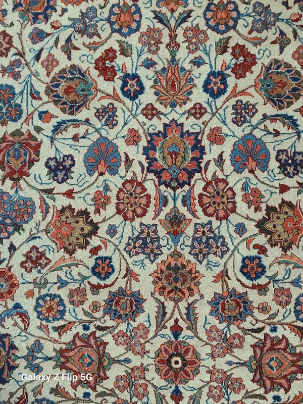 FINE GENUINE ANTIQUE MIDDLE EASTERN RUG ALL OVER DESIGN ONE OF A KIND gallery