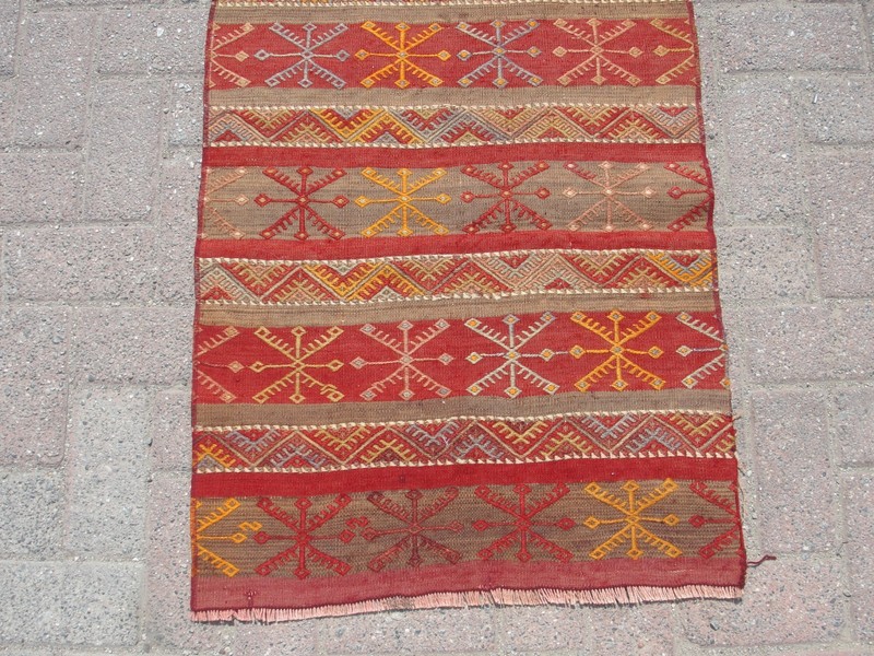 2x3 ft Handmade Anatolian Kilim Rug - Rugs for living room kitchen bedroom gallery