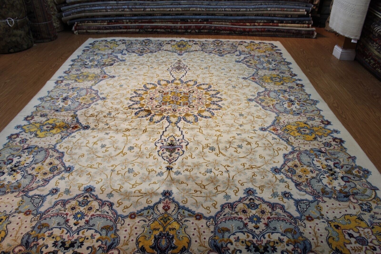 9'5"x12'8" Circa 1920's Antique Floral Design Oriental Rug Genuine Oriental Rug gallery