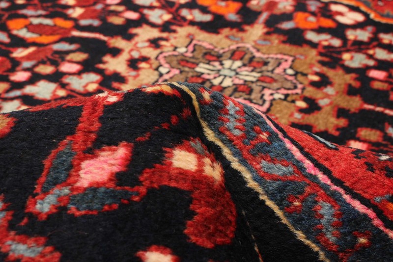 Vintage Traditional Hand-Knotted Area Rug 4'2" x 6'8" Oriental Wool Carpet gallery
