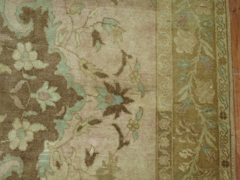 Vintage Turkish Oushak Ushak Rug Size 7'11''x12'1'' gallery