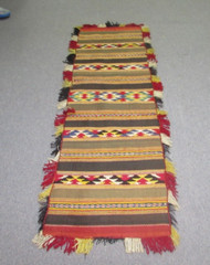 Vintage Mediterranean Moroccan Wool Hand Woven Kilim 20″ x 66″ Handmade rug