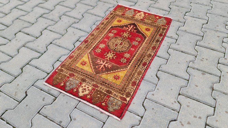 Well Knotted One of a kind Antique Turkish rug gallery