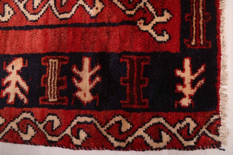 Traditional Vintage Hand-Knotted Area Rug 5'11" x 5'11" Oriental Wool Carpet gallery