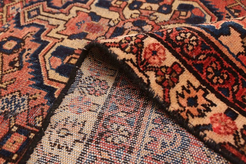 Vintage 4'4" x 6'1" Traditional Hand Knotted Vegetable Dye Wool Area Rug gallery
