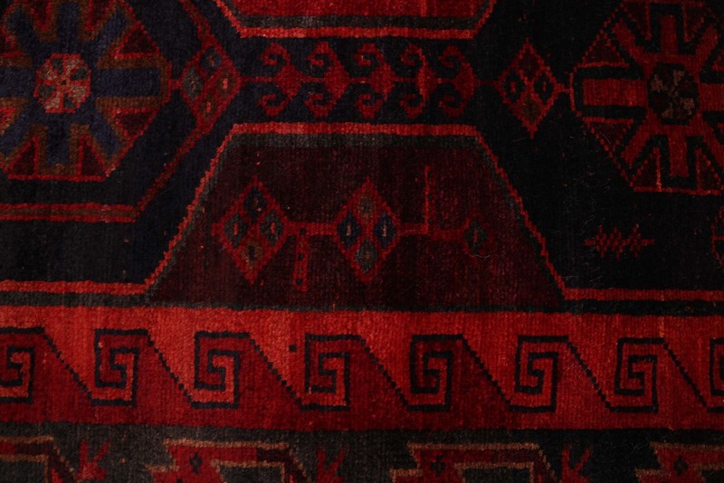 Vintage Hand-Knotted Area Rug 4'7" x 6'3" Traditional Oriental Wool Carpet gallery