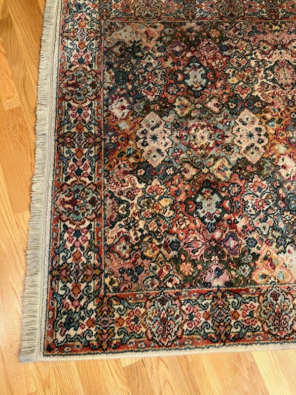 KARASTAN CARTOUCHE PATTERN# 607 WOOL RUG ~ 4ft 3in X 5ft 6in gallery