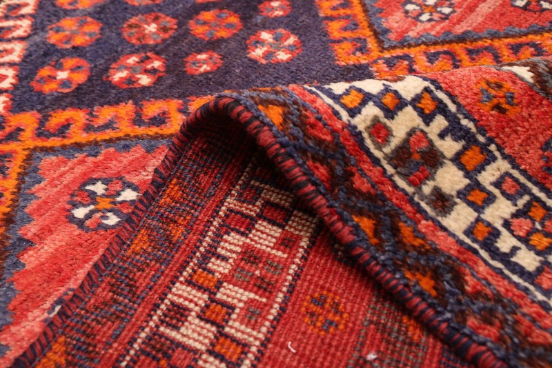 Traditional Vintage Hand-Knotted Area Rug 4'5" x 10'8" Oriental Wool Carpet gallery