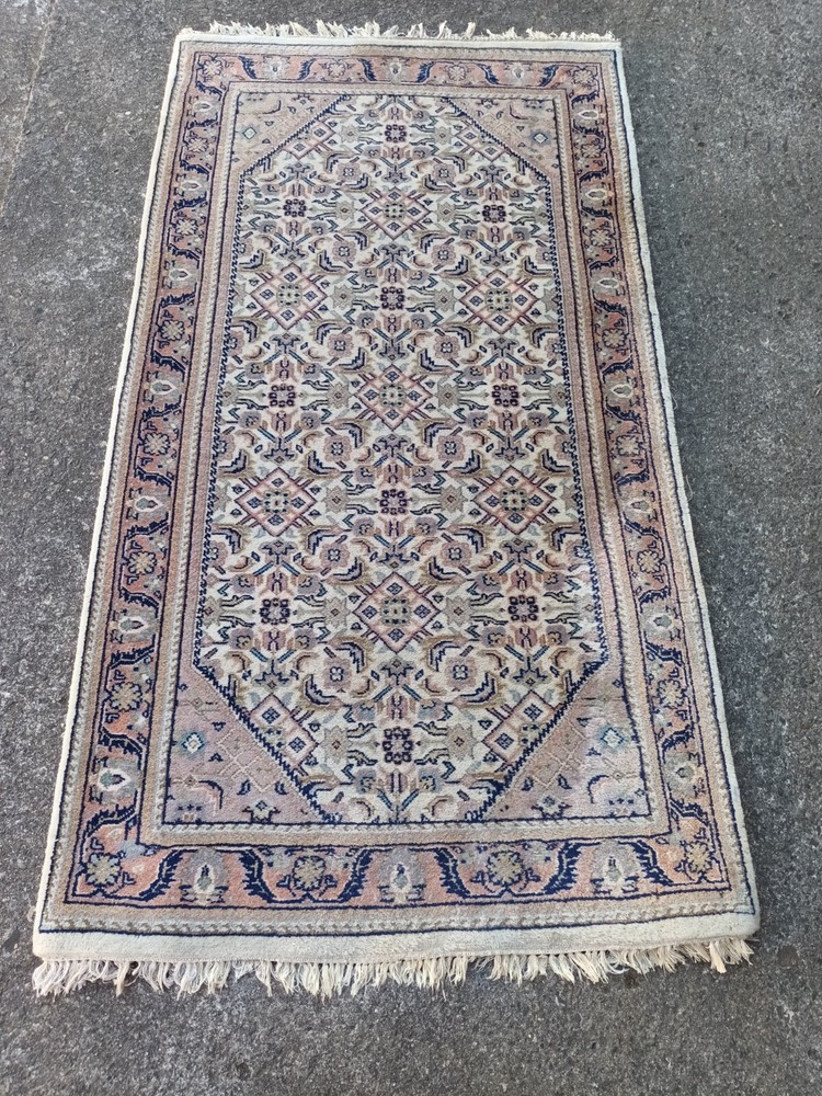 Oriental Rug Retro Carpet Bridge Vintage 160 X 90 L69
