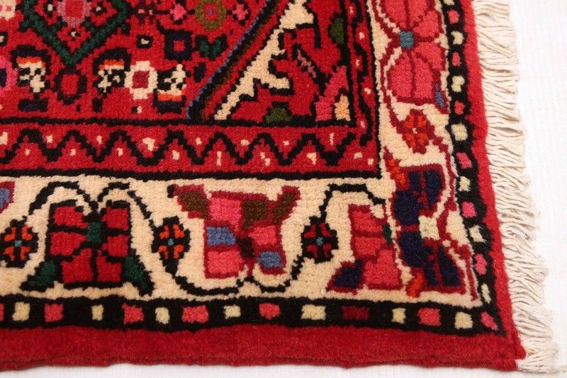 2'11" x 9'7" Vintage Hand-knotted Runner Rug Traditional Oriental Wool Carpet gallery