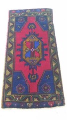 Traditional Handmade Carpet Rug Recional Medium Small Vintage Rug Mix Color Rug