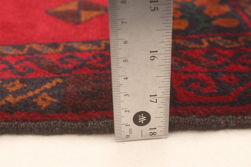 Vintage 3'7" x 6'6" Traditional Hand Knotted Vegetable Dye Wool Area Rug gallery