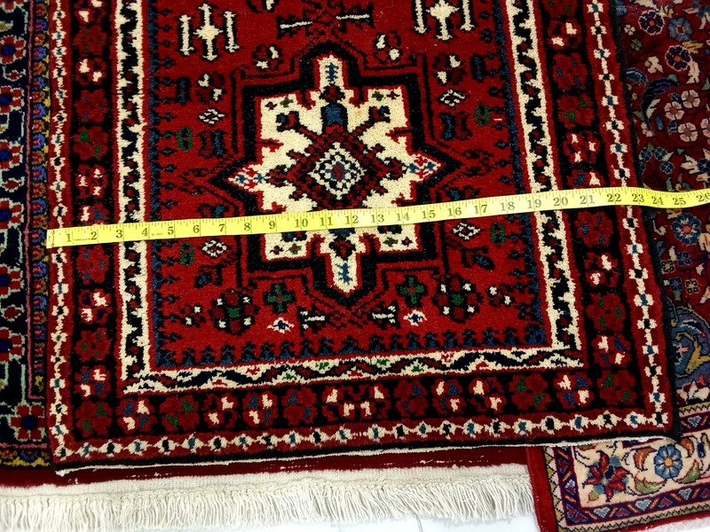 Persia n Tribal Rug Handmade Red 2x3 Ft Rug "AFGHAN CARPET" 24x36 Inches gallery