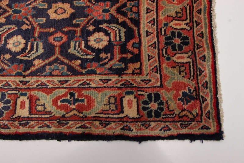Vintage Hand-knotted Runner Rug 2'6" x 13'1" Traditional Oriental Wool Carpet gallery